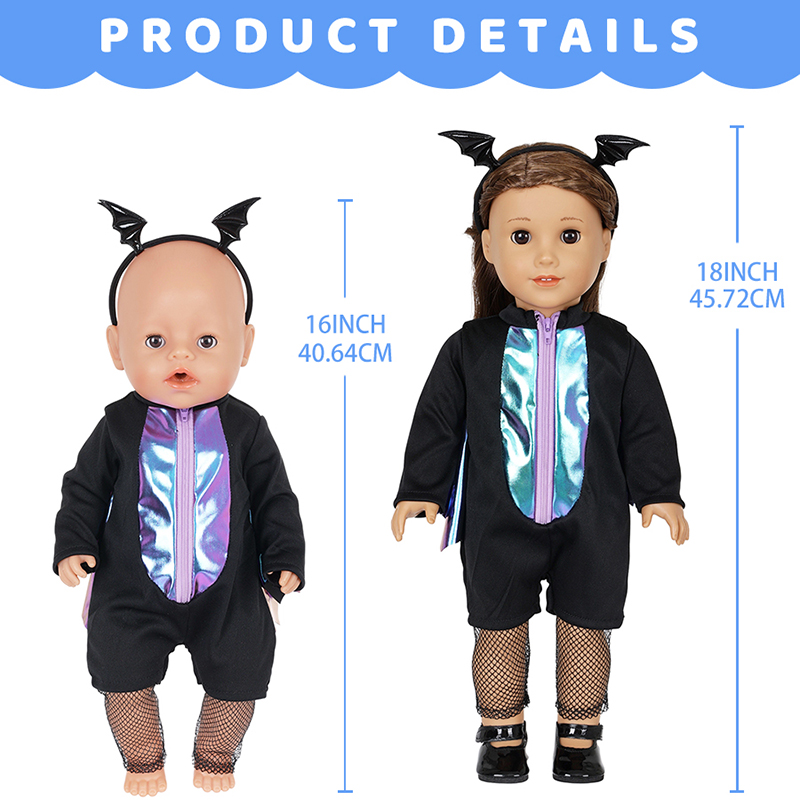Doll Clothes Set for 16-18inch - огляд і ціна Baby Clothing Gift Set