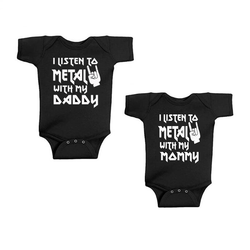 I Listen to Metal with My Dadd - огляд і ціна Baby Clothing Outlet