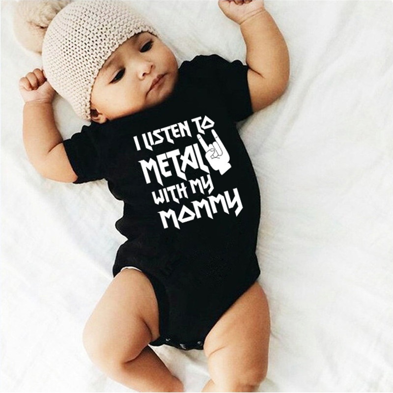 I Listen to Metal with My Dadd - огляд і ціна Baby Clothing Outlet