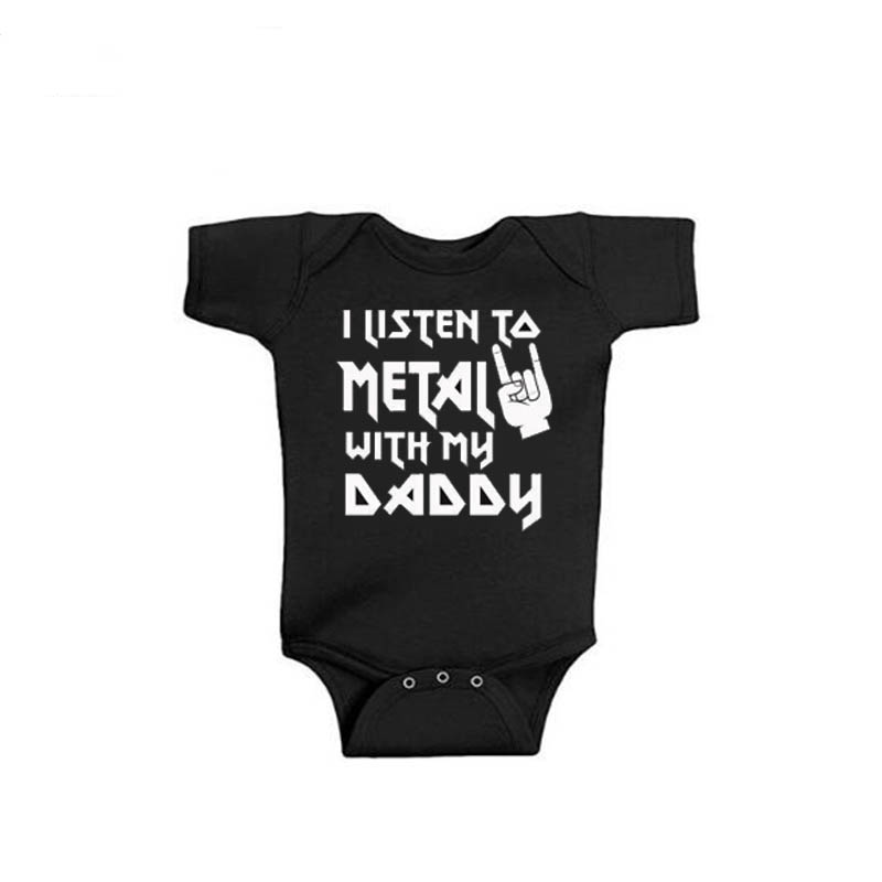 I Listen to Metal with My Dadd - огляд і ціна Baby Clothing Outlet