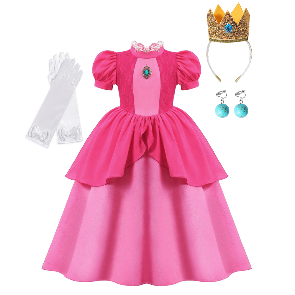 Peach Cosplay Dress Girl Movie - огляд і ціна Baby Clothing Size