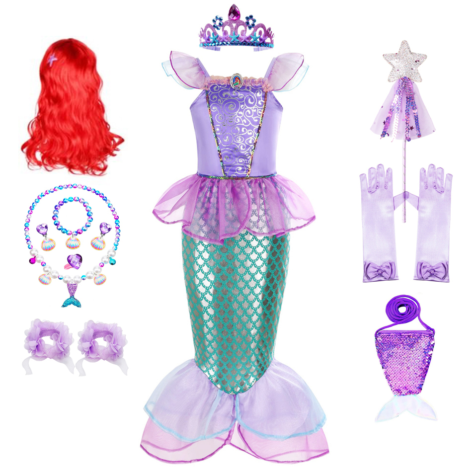 Mermaid Costume For Girls Hall - огляд і ціна Baby Clothing Size