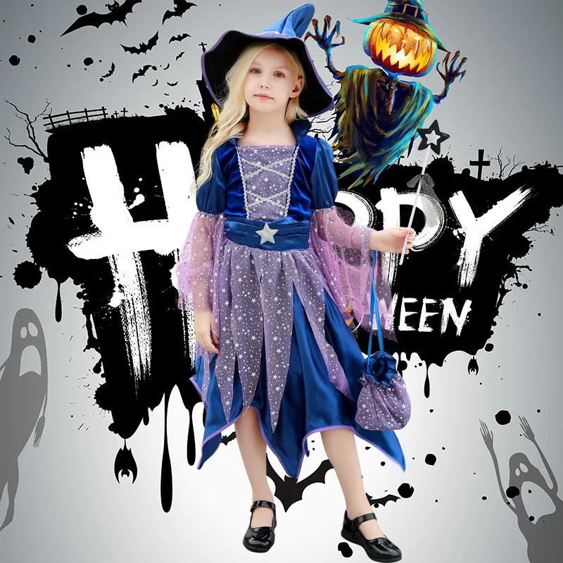 Girls Witch Halloween Full Cos - огляд і ціна Baby Clothing Size