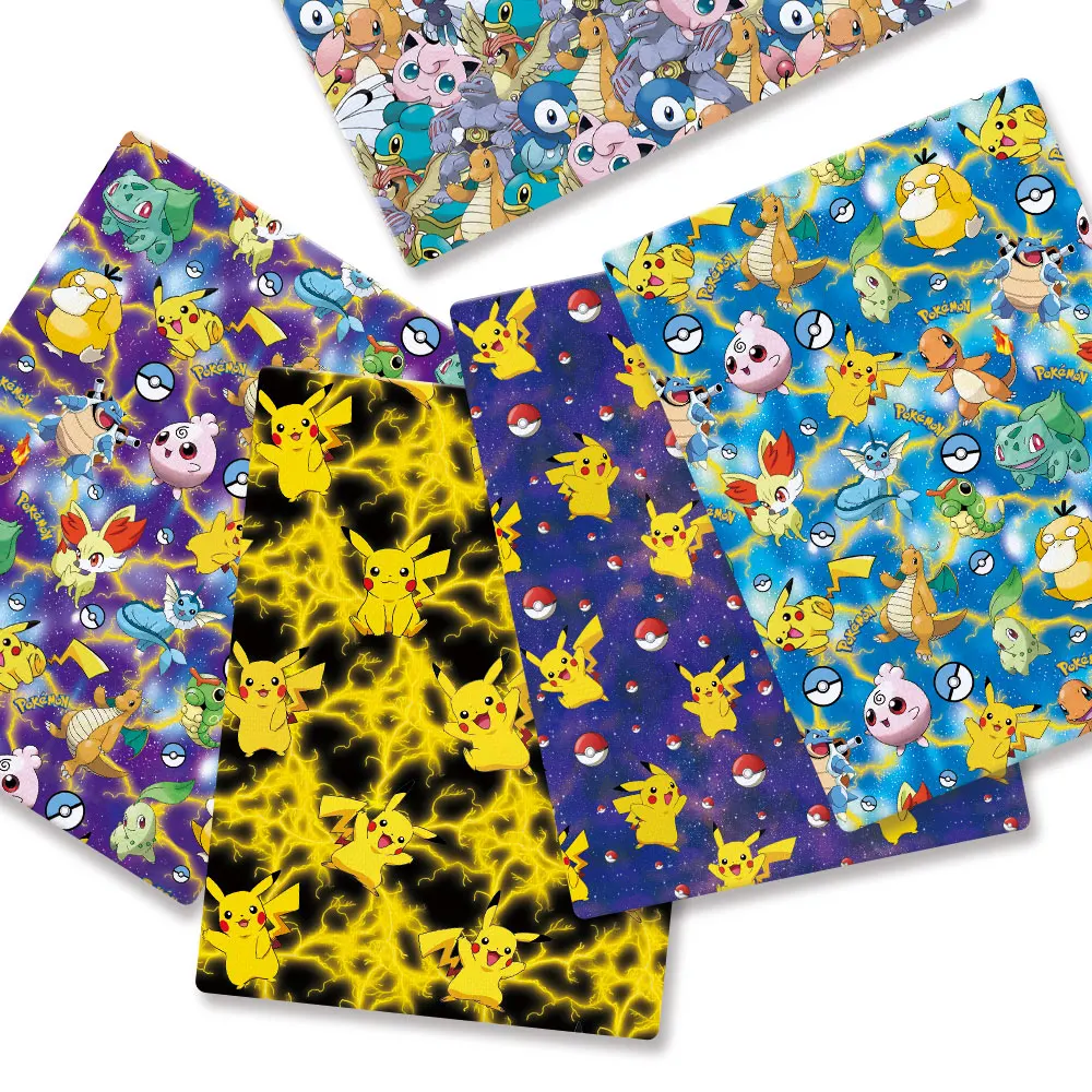 Pokemon Cartoon Fabric140*50cm - огляд і ціна Baby Clothing Japan