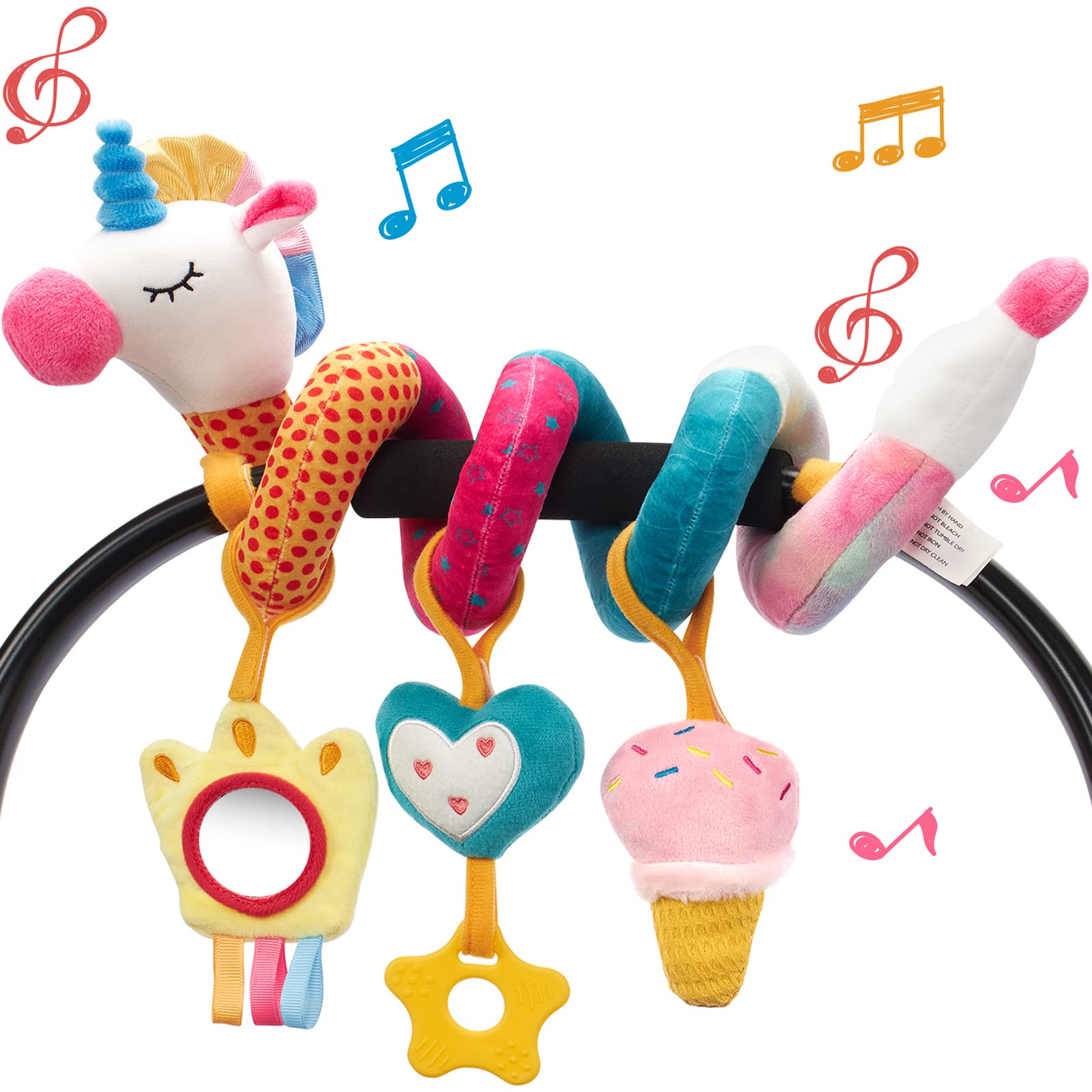 Car Seat Toys for Babies Rattl - огляд і ціна Baby Clothing Gift Set