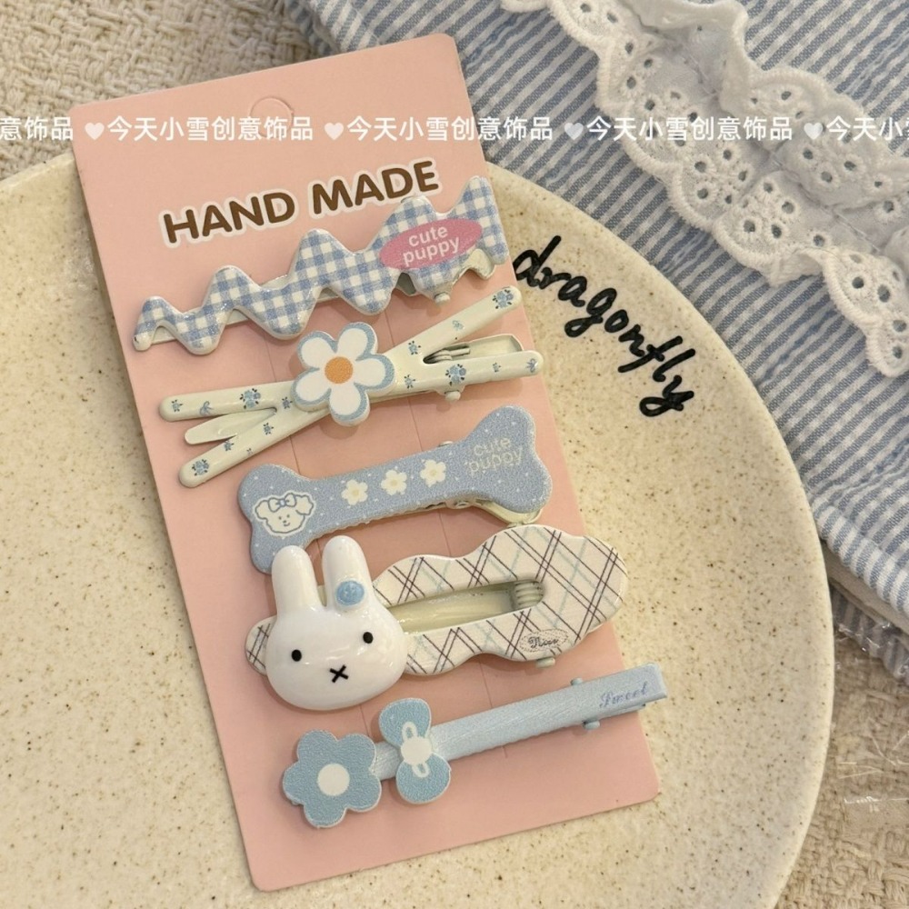 5pcs Miffy Hair Clip Cute Baby - огляд і ціна Baby Clothing Japan